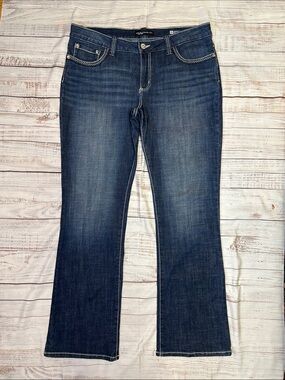 Lee Platinum Label Midrise Barely Bootcut Jeans Size 16 Long
